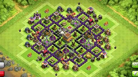 coc 8 town hall base